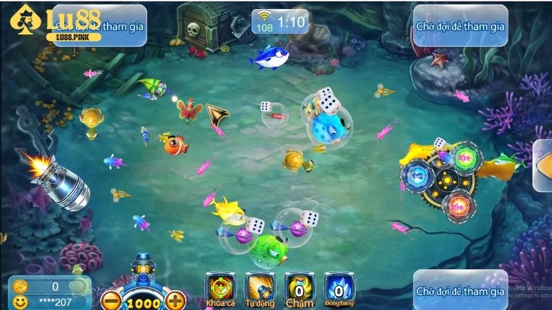 Bật mí chiến thuật chơi bắn cá rinh thưởng lớn tại Lu88