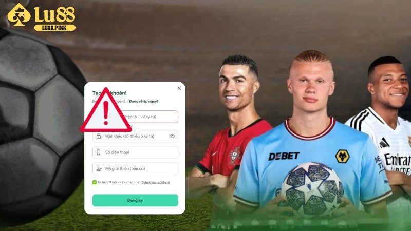 Một số lỗi thường gặp khi đăng ký Lu88 & cách xử lý
